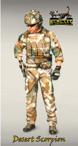 Nemesis Desert Scorpion